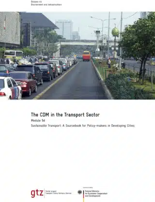 SUTP Module 5d – The CDM in the transport sector