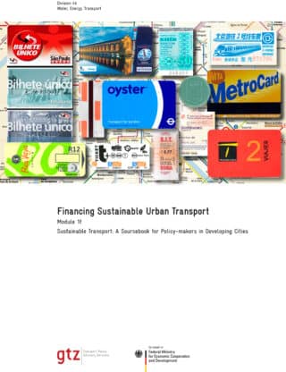 SUTP Module 1f – Financing Sustainable Urban Transport