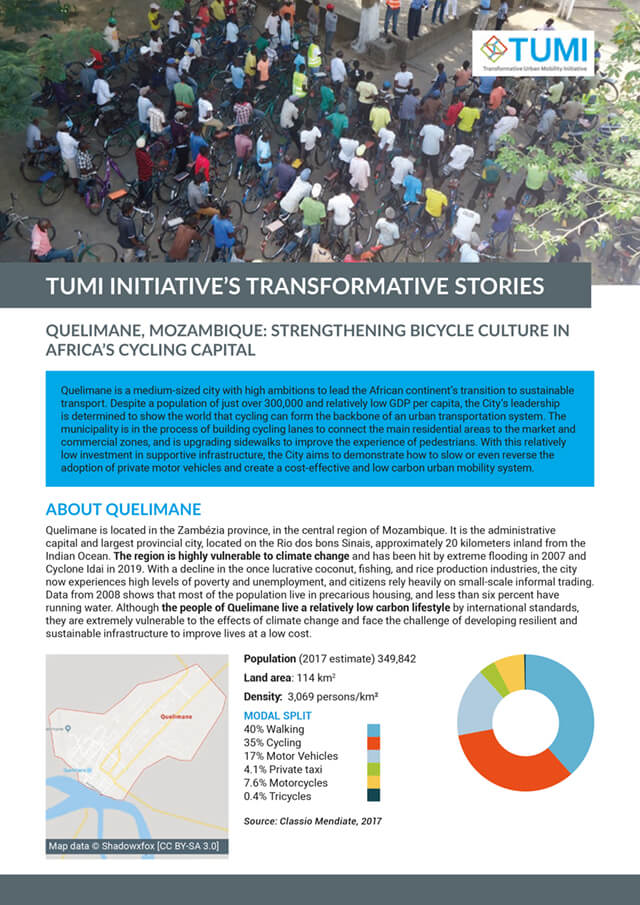 Quelimane, Mozambique: Strengthening bicycle culture in Africa’s cycling capital