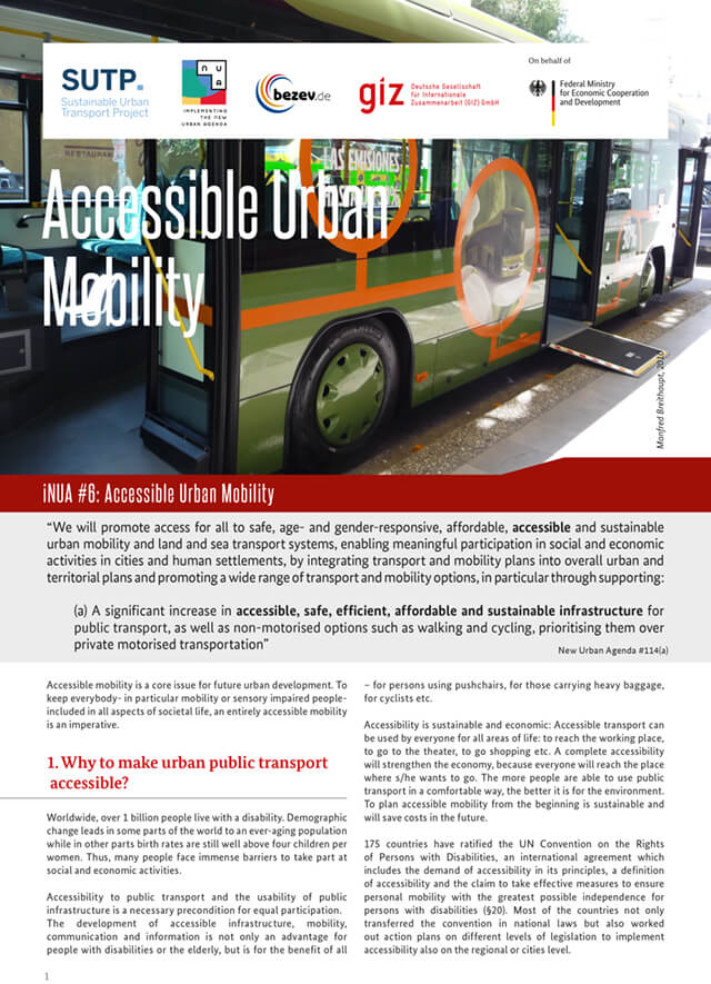 iNUA #6: Accessible Urban Mobility