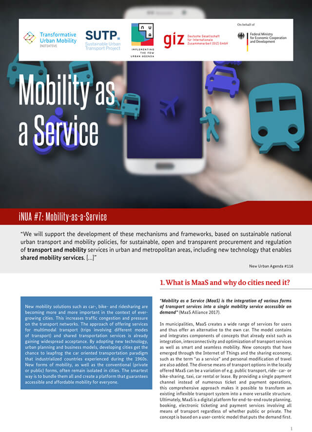iNUA #7: Mobility-as-a-Service