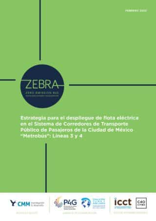 Estrategia para el despliegue de flota eléctrica en el Sistema de Corredores de Transporte Público de Pasajeros de la Ciudad de México “Metrobús”: Líneas 3 y 4