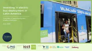 Investing in electric bus deployment in Latin America