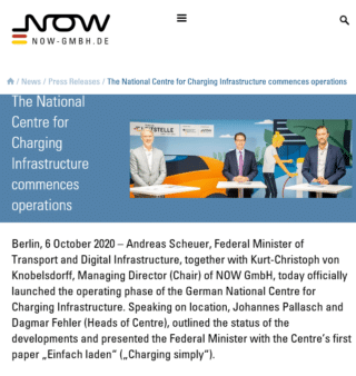The German National Centre for Charging Infrastructure