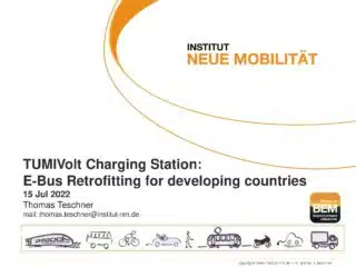 E-Bus Retrofitting for developing countries (TUMIVolt Charging Station, Episode 14)