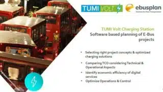 Software based planning of E-Bus Projects (TUMIVolt Charging Station, Episode 8)