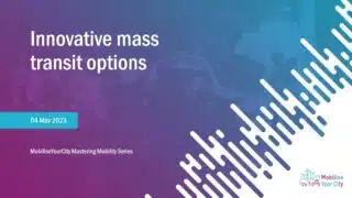 Recording of Innovative Mass Transit Options