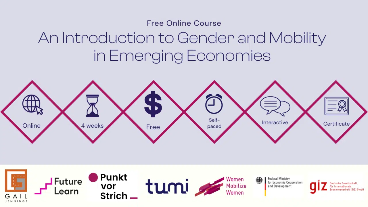 Thumbnail for An Introduction to Gender and Mobility in Emerging Economies – Online Course