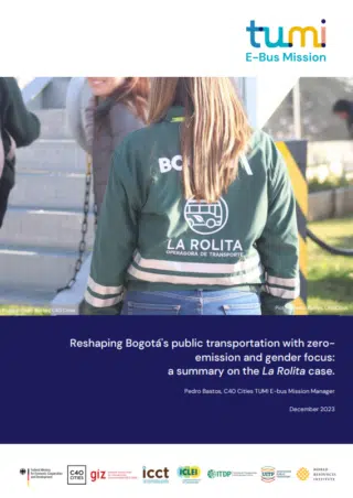 Reshaping Bogotá’s public transportation with zero emission and gender focus: a summary on the La Rolita case.