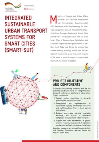 Integrated and Sustainable Urban Transport Systems for Smart Cities in India (Smart SUT) Update May 2020