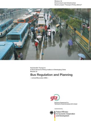 SUTP Module 3c – Bus Regulation & Planning