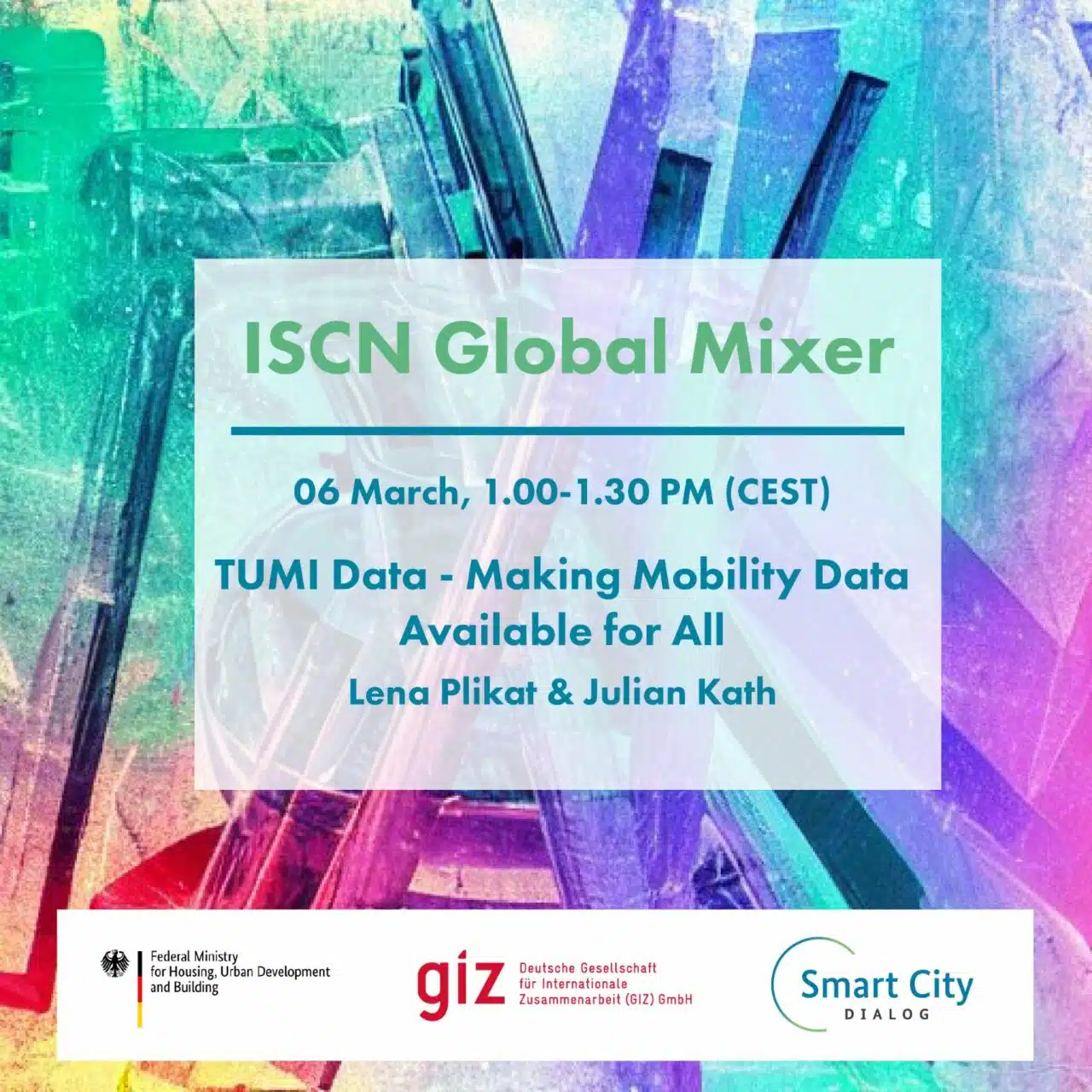 Thumbnail for ISCN Global Mixer: TUMI Data – Making Mobility Data Available for All