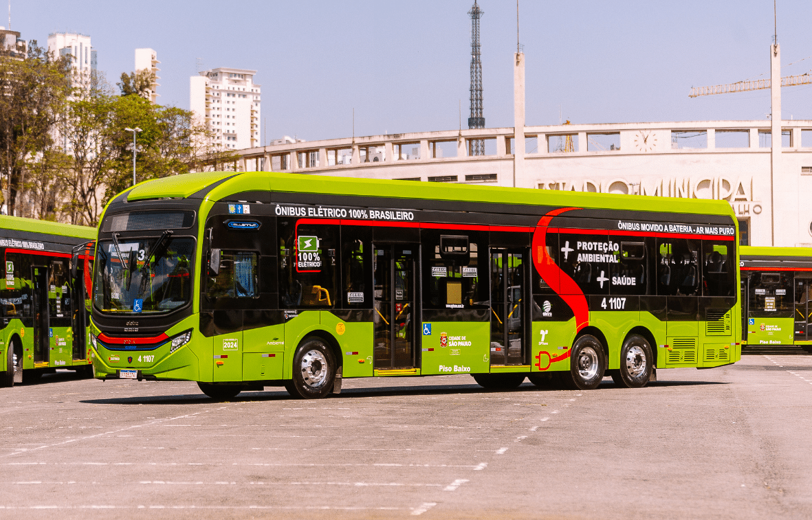 How electric buses help mitigate climate change and improve air quality in megacities: The cases of Mumbai (India) and São Paulo (Brazil)
