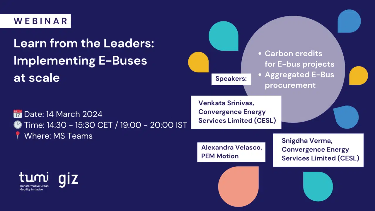 Thumbnail for Webinar: Learn from Leaders – Implementing E-Buses at Scale