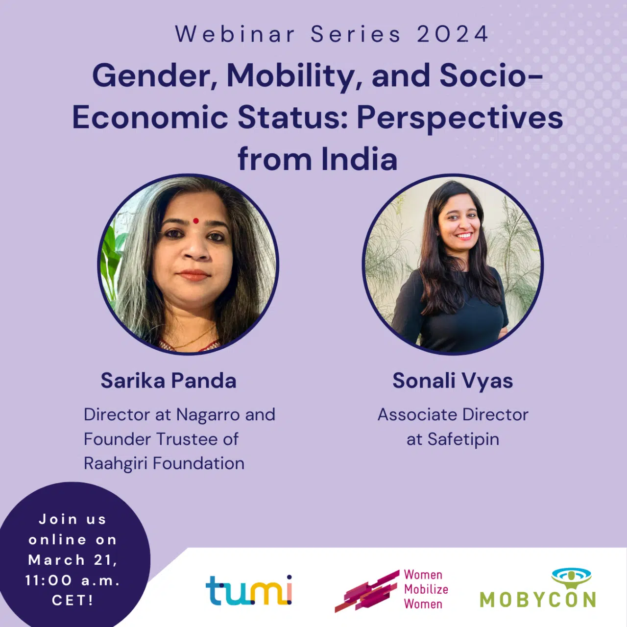 Thumbnail for Gender, Mobility and Socio-Economic Status: Perspectives from India