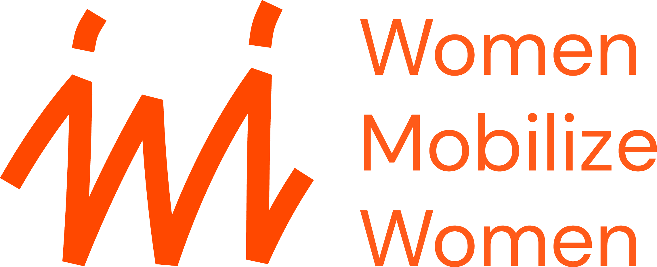 WMW Logo orange, 3 lines