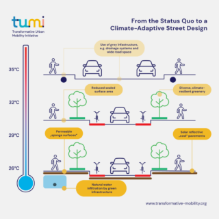 From the Status Quo to a Climate-Adaptive Street Design