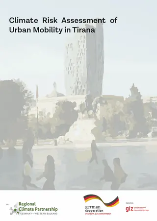 Climate Risk Assessment of Urban Mobility in Tirana